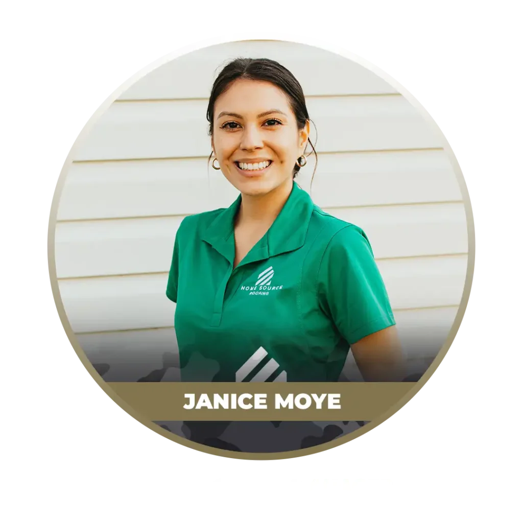 Home Source Roofing-Frame-Janice Moye - Senior Office Manager